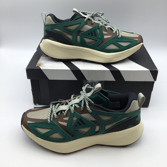 Adidas Kantai Trail Running Shoes IH3731 Mens Size 11 Grey Green‎ Beige New